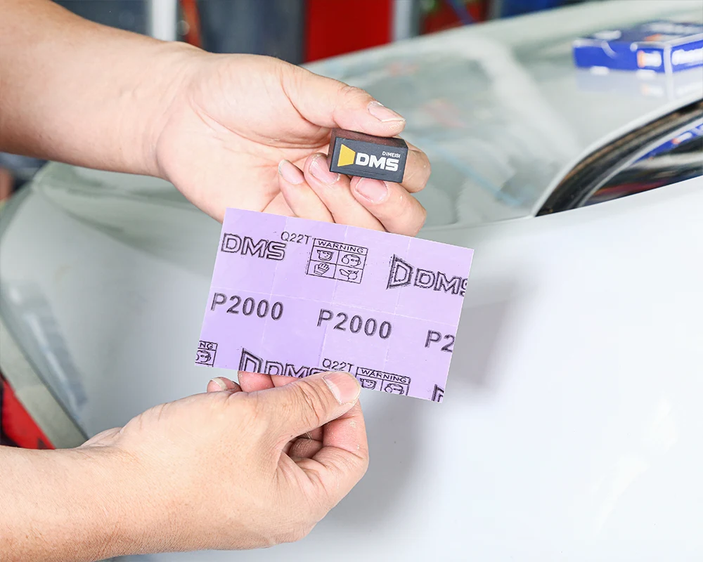 Zein tamaina aukeratu beharko zenuke automozioko pintura lixatzeko? P80–P2000 lixa-papera erabiltzeko gida